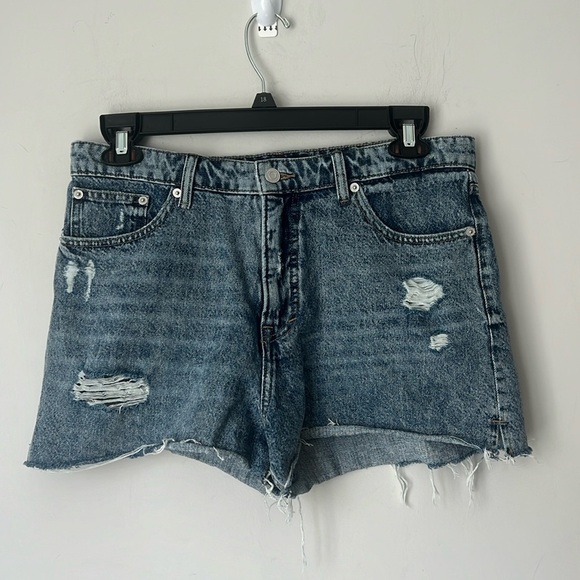 Lucky Brand Women’s Denim Cut Off Shorts Size 12 # - Picture 1 of 6